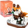 Jokomisiada Technical blocks Series: Wild land animals LIS 142pcs ZA5852 C