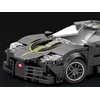 Jokomisiada Technical blocks Sports car Juodas LUXURY hypercar 298-pcs ZA5785