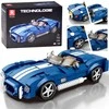 Jokomisiada Technical blocks Sports car mėlynas classic roadster 312-piece ZA5792