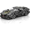 Jokomisiada Technical blocks Sports car Juodas LUXURY hypercar 298-pcs ZA5785