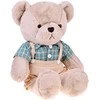 Jokomisiada Teddy bear - beige Franek 58cm in a žalias VINTAGE shirt ZA5923 B