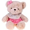 Jokomisiada Teddy bear - beige Zuzia 58cm in pink VINTAGE dress ZA5923 C