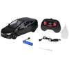 Jokomisiada Tesla Model X RC 1:22 Die-Cast Remote-Controlled Car with LED Lights and Smoke Effect RC0772