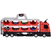 Jokomisiada TIR transporter trailer, foldable, 200 cm + 6 cars, two-level construction, ZA6587