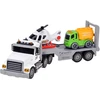 Jokomisiada Tow truck Helicopter Dump truck Concrete mixer VEHICLE SET + road accessories ZA6597