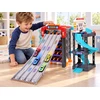 Jokomisiada Two-story car garage 4 in 1, launcher, parking, elevator, station + 8x vehicles ZA6353