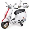 Jokomisiada VESPA electric scooter motor with battery for children melodies PA0344
