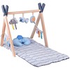 Jokomisiada Wooden Baby Gym Educational Play Mat for Infants ZA5882