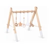 Jokomisiada Wooden Baby Gym with 5 Hanging Toys for Infants ZA6490