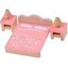 Jokomisiada Wooden Dollhouse Furniture, 34-Piece Home Furnishing Set ZA6358