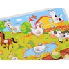 Dėlionė Jokomisiada Wooden Farm Animals Puzzle with Knobs, 7 Pieces ZA6356