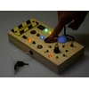 Jokomisiada Wooden Montessori Manipulative Board - Electric LEDs ZA5944