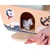 Jokomisiada Wooden Noah’s Ark + Animal Figures Educational Toy Sorter ZA5931