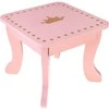 Jokomisiada Wooden Royal Vanity Table with Mirror + Chair + Accessories ZA5934