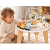 Jokomisiada Wooden Sensory Activity Table with Bead Maze and Animal Train ZA6493
