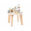 Jokomisiada Wooden Sensory Activity Table with Bead Maze and Animal Train ZA6493