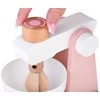 Jokomisiada Wooden Set Toaster Coffee Machine Mixer + Accessories – Small Pretend Play Appliances ZA5929