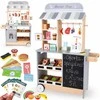 Jokomisiada Wooden shop for children - interactive MARKET with ice cube maker ZA6167