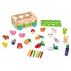 Jokomisiada Wooden SORTER 3-in-1 trolley, catching bugs, putting animals in ZA6291