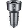 Joyroom JR-CCN19 65W 3-in-1 car charger Dark pilka