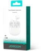 Joyroom JR-FB1 Funpods Bluetooth 6.0 In-Ear TWS Belaidės Ausinės - Baltas