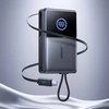 Joyroom JR-PR1 10000mAh 22.5W Powerbank with Built-in Retractable USB-C Cable - Juodas