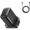 Joyroom JR-TCF23 25W sieninis įkroviklis su 1 m USB-C laidu - Juodas