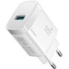 Joyroom JR-TF4 18W USB-A sieninis įkroviklis - Baltas