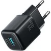 Joyroom JR-TG7 33W USB-A + USB-C sieninis įkroviklis – juodas