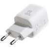 Joyroom JR-TG7 33W USB-A + USB-C Wall Charger with 60W USB-C to USB-C 1m Cable - Baltas