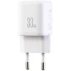 Joyroom JR-TG7 33W USB-A + USB-C Wall Charger with 60W USB-C to USB-C 1m Cable - Baltas