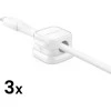 Magnetinio kabelio laikiklis Joyroom JR-ZS368 3 vnt (baltas)