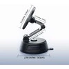 Joyroom JR-ZS51 magnetic car holder with suction cup for windshield or dashboard - juodas