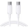 Kabelis Joyroom S-A14 USB-C – USB-C 60W 1,2m – baltos spalvos