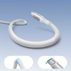Joyroom S-A28 Flash serijos 3A USB-A - USB-C kabelis 1m - Baltas