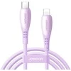 Joyroom S-A59 Vibrant Series 30W USB-C - Lightning cable 1.2m - violetinė