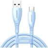 Joyroom S-A59 Vibrant serijos 3A USB-A - USB-C kabelis 1.2m - mėlynas