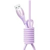 Joyroom S-A59 Vibrant serijos 3A USB-A - USB-C kabelis 1.2m - Violetinė