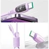 Joyroom S-A59 Vibrant Series 60W USB-C - USB-C Cable 1.2m - Violetinė
