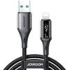 Joyroom S-A60 StarTalk 3A USB-A - Lightning kabelis 1.2m - juodas