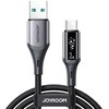 Joyroom S-A60 StarTalk 3A USB-A - USB-C kabelis 1.2m - juodas