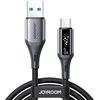 Joyroom S-A60 StarTalk 3A USB-A - USB-C kabelis 1.2m - juodas