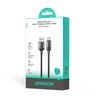 Joyroom S-A62 Lively Series 3A USB-A - USB-C cable 1.2 m - juodas