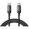 Joyroom S-A62 Lively Series 60W USB-C - USB-C cable 1.2 m - juodas
