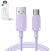 Joyroom Kabelis S-AC027A14 USB į USB C / 3A/ 1.2 m (violetinė)