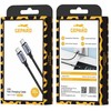 Kabelis GEPARD USB-C - USB-C 60W metalinė galvutė 2m
