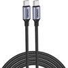 Kabelis GEPARD USB-C - USB-C 60W metalinė galvutė 2m