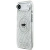 Karl Lagerfeld IML Karl Head Logo MagSafe iPhone Air dėklas – pilkas