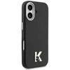 Dėklas Karl Lagerfeld case for IPHONE 17 compatible with MagSafe KLHMP17S5PGFKHGK (PU FW W/ KHead Logo) juodas