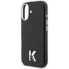 Dėklas Karl Lagerfeld case for IPHONE 17 compatible with MagSafe KLHMP17S5PGFKHGK (PU FW W/ KHead Logo) juodas